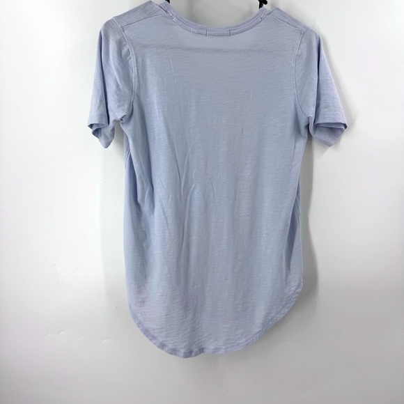 Tasc Lavender Relaxed Short Sleeve lightweight Athletic Tee - Picture 3 of 8